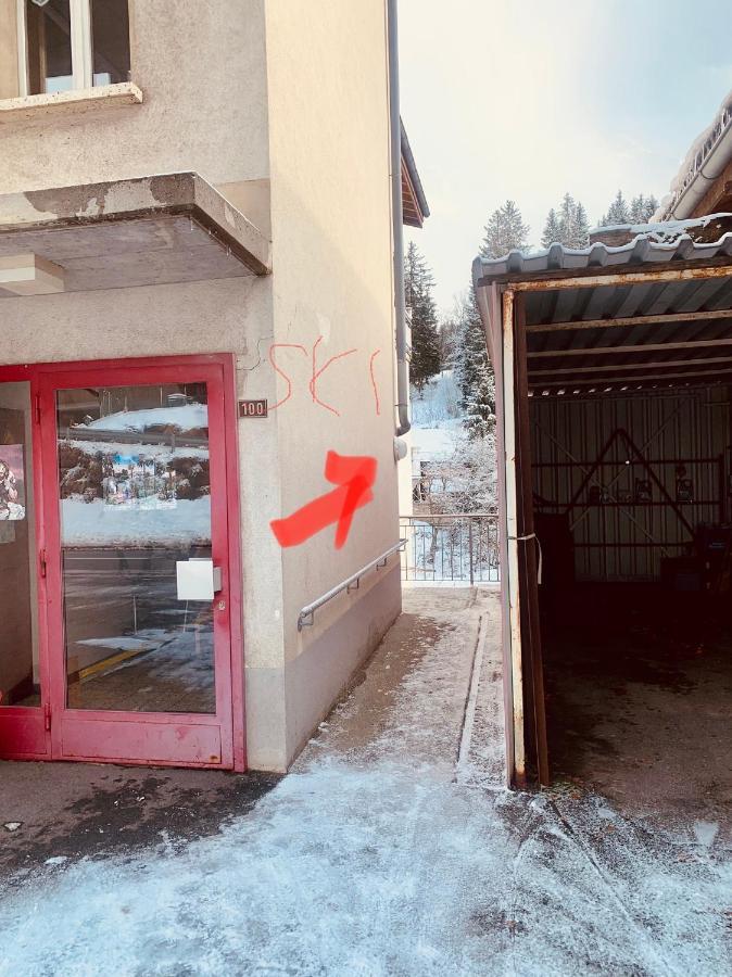 Studio Im Modernen Alpenstyle Adelboden Exterior foto
